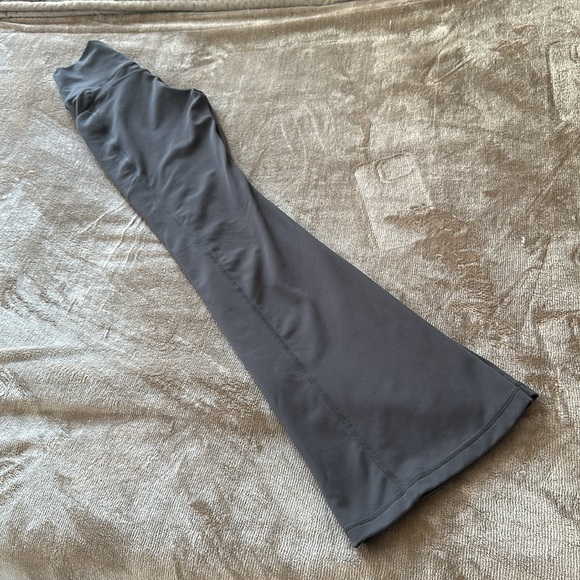 Oasis PureLuxe High-Waisted Pocket Kick Flare XXS Onxy Grey - Picture 6 of 9